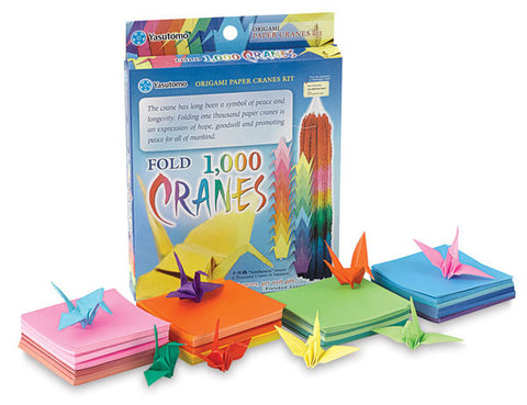 Yasutomo Thousand Cranes Origami Paper Kit  