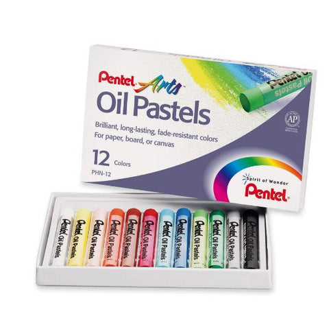 Pentel PHN-12, PHN-16, PHN-25, PHN-36, PHN-50 Arts Oil Pastels