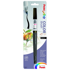Pentel GFLBP101 Arts Color Brush Pen, Black