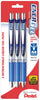 Pentel BL77BP3A, BL77BP3B, BL77BP3C, BL77BP3M, BL77BP3M1, BL77BP3M2 EnerGel RTX Retractable Liquid Gel Pens, 0.7mm Metal Tip, 3-Pack