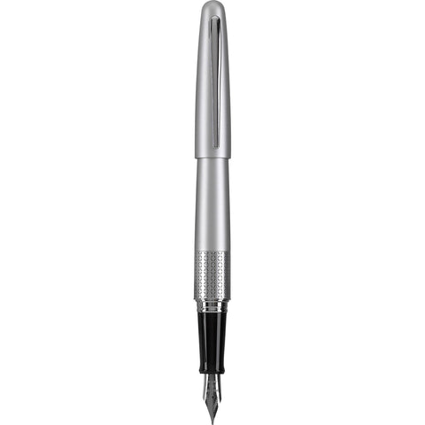 Pilot Metropolitan Collection Fountain Pen, Medium Nib, Black Ink, Zig-Zag Design