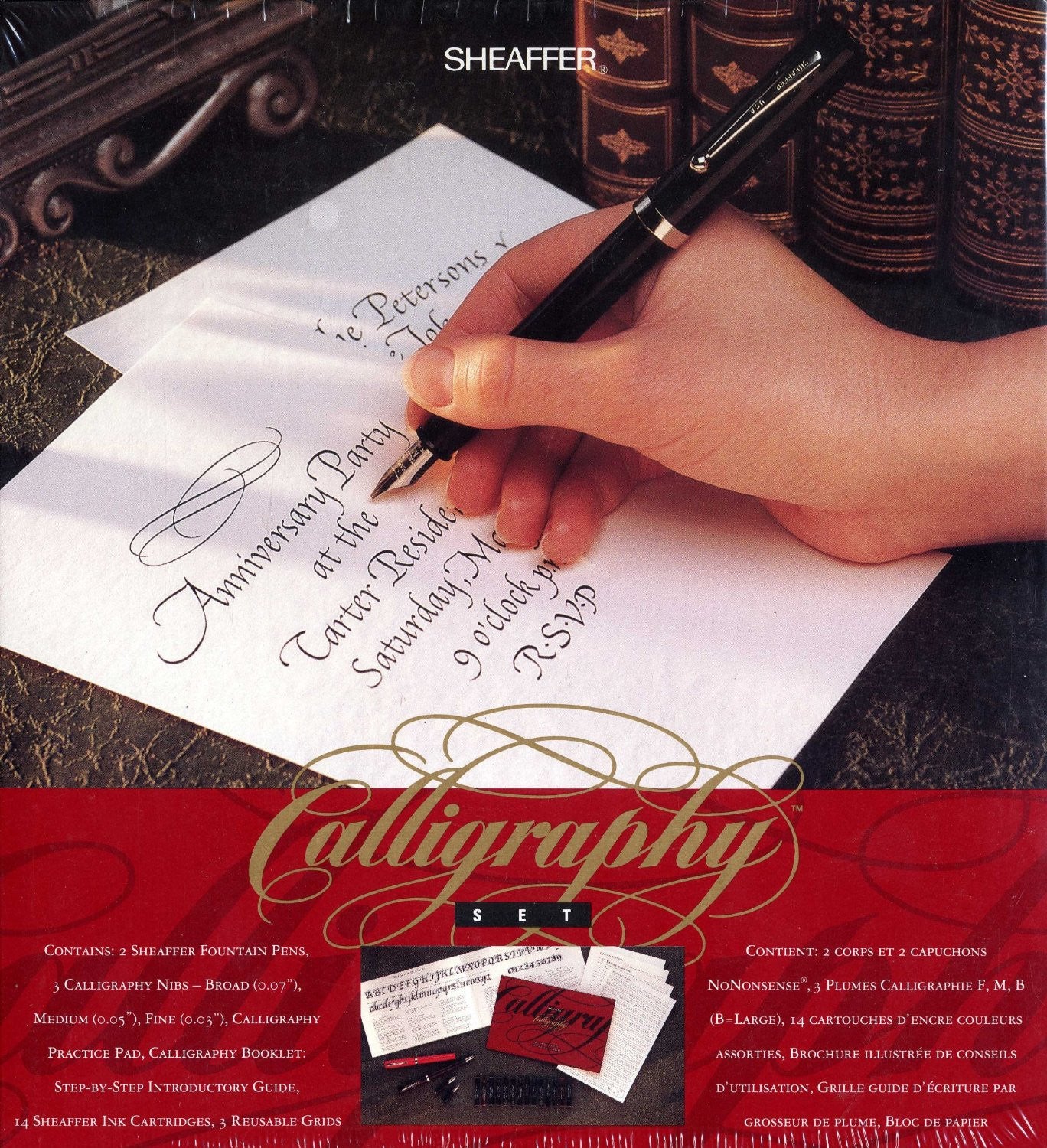 Sheaffer Viewpoint Calligraphy Maxi Kit: 3 Fountain Pens with 3